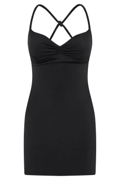 Amirah Slinky Backless Mini Dress - Black -Meshki Shop B822023.05.03MESHKI 14477