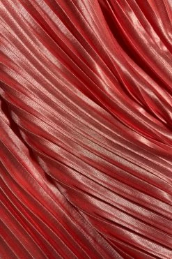 Darya Pleated Mini Halter Dress - Rosewater -Meshki Shop IMG 5330