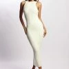 Sienna Knit Midi Dress - White -Meshki Shop MeshkiEcom26.0418681 b120e2f6 1265 461f 9808 6ac1db1c9576