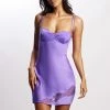 Joslyn Satin Lace Slip Mini Dress - Purple 2 Joslyn Satin Lace Slip Mini Dress - Purple -Meshki Shop MeshkiEcom26.0418859