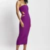 Catherine Cut Out Midi Dress - Violet -Meshki Shop MeshkiEcom31.05.225071