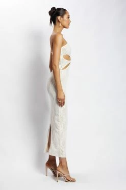 Krista Cut Out Bandeau Maxi Dress - Nude 11 Krista Cut Out Bandeau Maxi Dress - Nude -Meshki Shop Meshkiecom14Dec0550