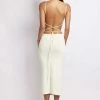 Kelly Cross Back Square Neck Dress - White 1 Kelly Cross Back Square Neck Dress - White -Meshki Shop Meshkiecom29.0312103