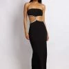 Billie Strapless Maxi Dress - Black -Meshki Shop Meshkiecom29.0313386