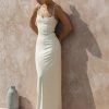 Amorette Lace Trim Maxi Dress - Bone 1 Amorette Lace Trim Maxi Dress - Bone -Meshki Shop polinaviaa 1 859efed9 d46d 4256 8254 5da0de599ed6